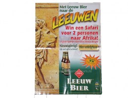 leeuw bier poster 21